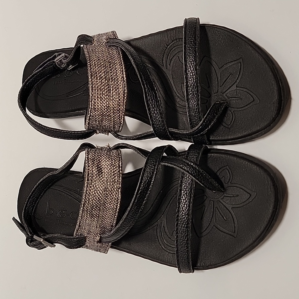 b.o.c. Sandals with Black and Brown Straps